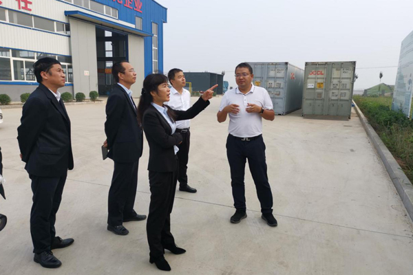 陜西航天建設集團有限公司總經理、黨委副書記謝明娟率隊赴遼寧一諾環保產業集團開展考察調研工作