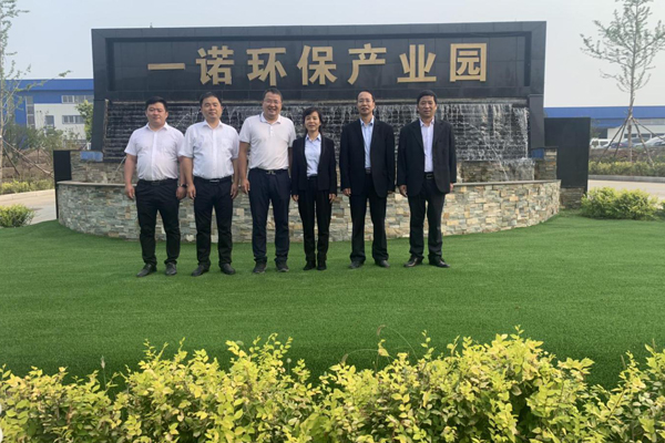 陜西航天建設集團有限公司總經理、黨委副書記謝明娟率隊赴遼寧一諾環保產業集團開展考察調研工作